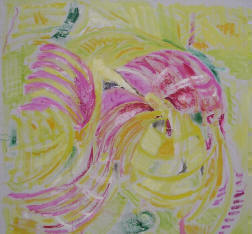 "Tidsresa III" 116x116 cm Olja på duk -05
