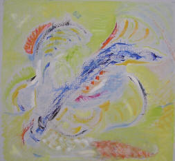 "Tidsresa II" 116x116 cm Olja på duk -05